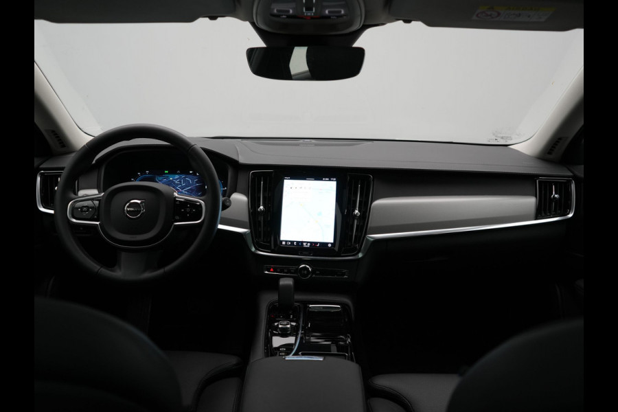 Volvo V90 T6 AWD Ultimate Bright PHEV 350pk | Panodak | Adaptive Cruise | Camera | Harman / Kardon | Lederen Sportstoelen Memory & Verwarmd | Google Assistent | Keyless | Stuur Verwarmd | Blis | Apple Carplay | DAB | Virtual | Plug In Hybrid |