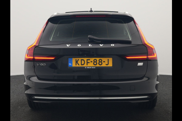 Volvo V90 T6 AWD Ultimate Bright PHEV 350pk | Panodak | Adaptive Cruise | Camera | Harman / Kardon | Lederen Sportstoelen Memory & Verwarmd | Google Assistent | Keyless | Stuur Verwarmd | Blis | Apple Carplay | DAB | Virtual | Plug In Hybrid |