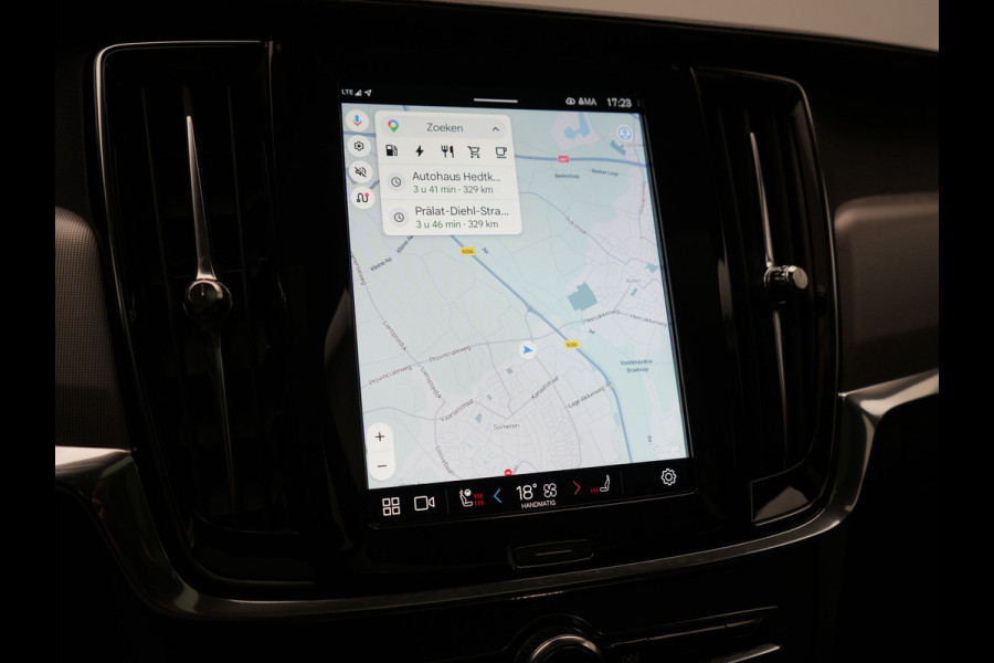 Volvo V90 T6 AWD Ultimate Bright PHEV 350pk | Panodak | Adaptive Cruise | Camera | Harman / Kardon | Lederen Sportstoelen Memory & Verwarmd | Google Assistent | Keyless | Stuur Verwarmd | Blis | Apple Carplay | DAB | Virtual | Plug In Hybrid |