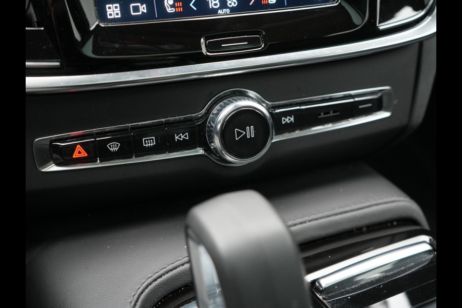 Volvo V90 T6 AWD Ultimate Bright PHEV 350pk | Panodak | Adaptive Cruise | Camera | Harman / Kardon | Lederen Sportstoelen Memory & Verwarmd | Google Assistent | Keyless | Stuur Verwarmd | Blis | Apple Carplay | DAB | Virtual | Plug In Hybrid |