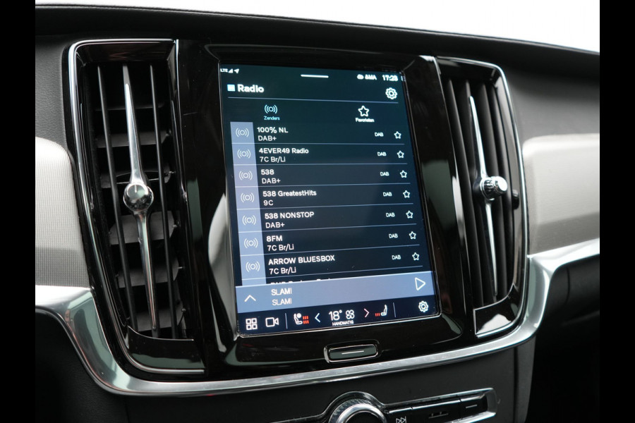 Volvo V90 T6 AWD Ultimate Bright PHEV 350pk | Panodak | Adaptive Cruise | Camera | Harman / Kardon | Lederen Sportstoelen Memory & Verwarmd | Google Assistent | Keyless | Stuur Verwarmd | Blis | Apple Carplay | DAB | Virtual | Plug In Hybrid |