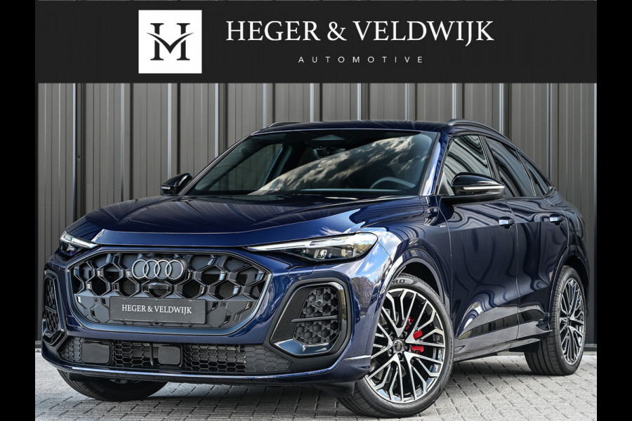 Audi Q5 Sportback 2.0 TFSI e-hybrid quattro S edition Competition 367pk | Stoel massage | Tech pro | Luchtvering | 5jaar fabrieksgarantie | Trekhaak | B&O sound | Head-up | Adaptive cruise | 360 camera | Passagiers display