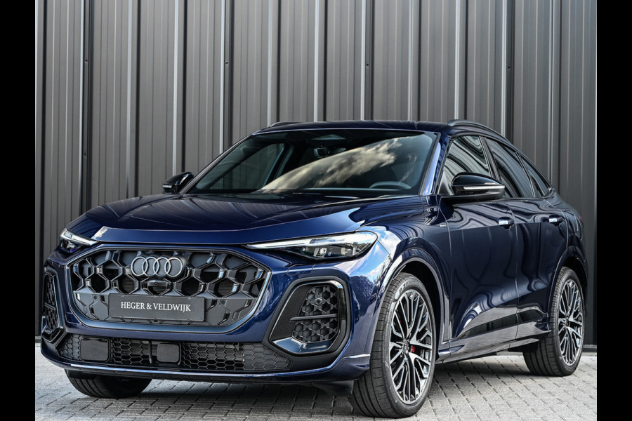 Audi Q5 Sportback 2.0 TFSI e-hybrid quattro S edition Competition 367pk | Stoel massage | Tech pro | Luchtvering | 5jaar fabrieksgarantie | Trekhaak | B&O sound | Head-up | Adaptive cruise | 360 camera | Passagiers display