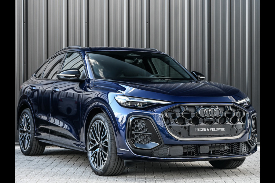 Audi Q5 Sportback 2.0 TFSI e-hybrid quattro S edition Competition 367pk | Stoel massage | Tech pro | Luchtvering | 5jaar fabrieksgarantie | Trekhaak | B&O sound | Head-up | Adaptive cruise | 360 camera | Passagiers display
