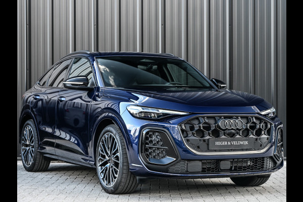 Audi Q5 Sportback 2.0 TFSI e-hybrid quattro S edition Competition 367pk | Stoel massage | Tech pro | Luchtvering | 5jaar fabrieksgarantie | Trekhaak | B&O sound | Head-up | Adaptive cruise | 360 camera | Passagiers display