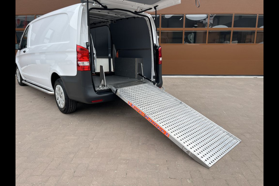 Mercedes-Benz Vito 110 CDI 102 pk E6 XL Extra Lang 3p Lease €253 p/m, Airco, Camera, laadbrug,  onderhoudshistorie aanwezig