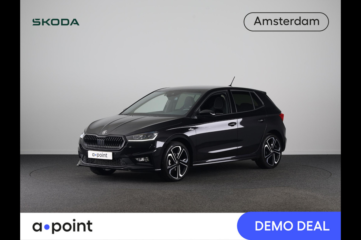 Škoda Fabia 1.0 TSI Monte Carlo 115pk DSG-7 | Led Matrix | 18 inch | Navigatiepakket | Adaptive Cruise Control | Stoelverwarming