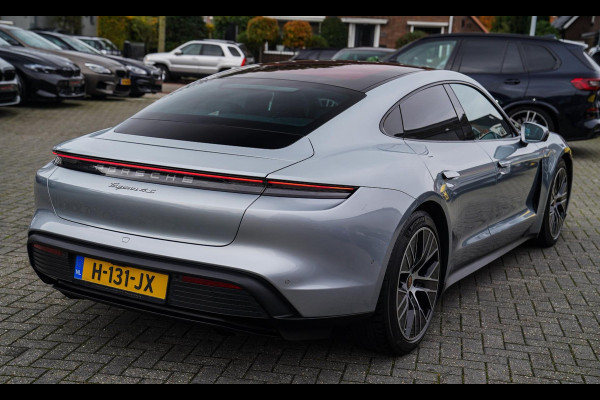 Porsche Taycan 4S 79 kWh | Panorama sunroof | 360 camera | Luchtvering | Innodrive | Dealer onderhouden | Luxe Leder | SPORT | LED