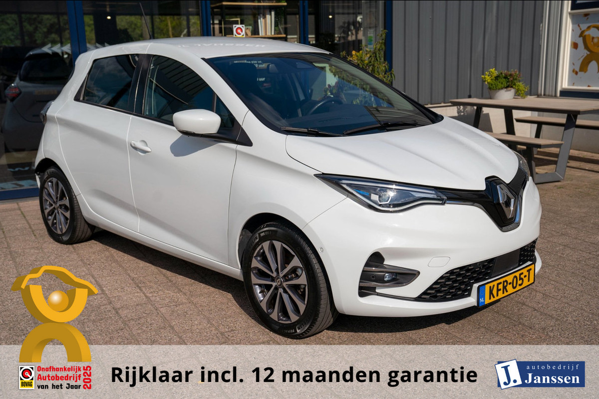Renault ZOE R135 Intens 52 kWh | Prijs rijklaar incl. 12 mnd garantie | Camera Navi Apple/Android carplay Stuur/Stoelverw