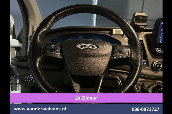 Ford Transit Custom 2.0 TDCI 130pk L1H1 Euro6 Airco | 2x zijdeur | Camera | Apple Carplay | LED | 2500kg Trekhaak Android Auto, Cruisecontrol, Verwarmde voorruit, Parkeersensoren, Bijrijdersbank