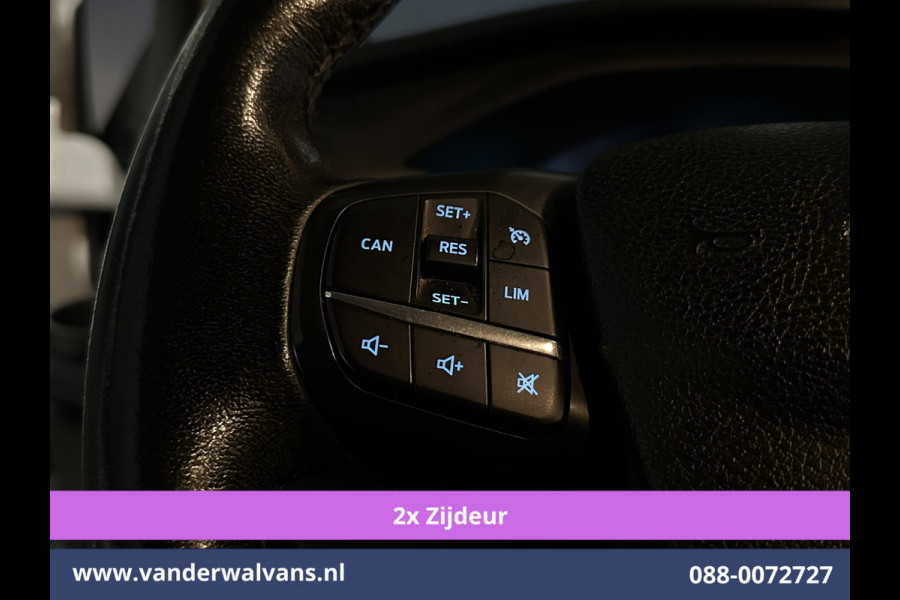 Ford Transit Custom 2.0 TDCI 130pk L1H1 Euro6 Airco | 2x zijdeur | Camera | Apple Carplay | LED | 2500kg Trekhaak Android Auto, Cruisecontrol, Verwarmde voorruit, Parkeersensoren, Bijrijdersbank