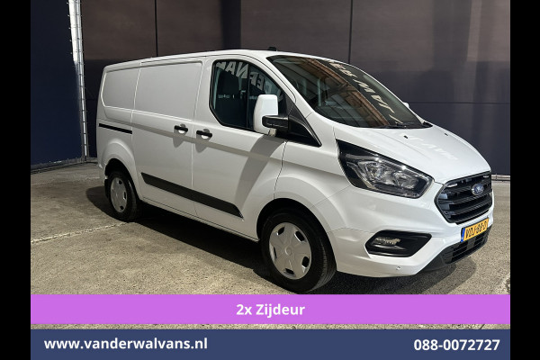Ford Transit Custom 2.0 TDCI 130pk L1H1 Euro6 Airco | 2x zijdeur | Camera | Apple Carplay | LED | 2500kg Trekhaak Android Auto, Cruisecontrol, Verwarmde voorruit, Parkeersensoren, Bijrijdersbank