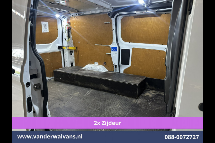 Ford Transit Custom 2.0 TDCI 130pk L1H1 Euro6 Airco | 2x zijdeur | Camera | Apple Carplay | LED | 2500kg Trekhaak Android Auto, Cruisecontrol, Verwarmde voorruit, Parkeersensoren, Bijrijdersbank