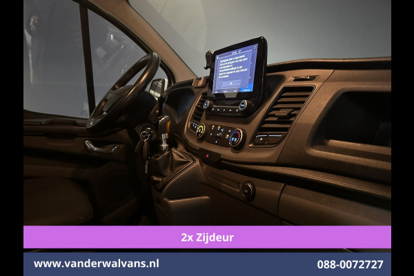 Ford Transit Custom 2.0 TDCI 130pk L1H1 Euro6 Airco | 2x zijdeur | Camera | Apple Carplay | LED | 2500kg Trekhaak Android Auto, Cruisecontrol, Verwarmde voorruit, Parkeersensoren, Bijrijdersbank
