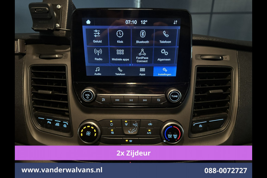 Ford Transit Custom 2.0 TDCI 130pk L1H1 Euro6 Airco | 2x zijdeur | Camera | Apple Carplay | LED | 2500kg Trekhaak Android Auto, Cruisecontrol, Verwarmde voorruit, Parkeersensoren, Bijrijdersbank