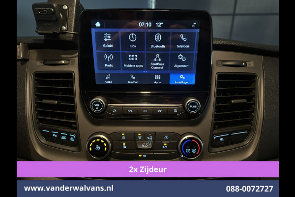 Ford Transit Custom 2.0 TDCI 130pk L1H1 Euro6 Airco | 2x zijdeur | Camera | Apple Carplay | LED | 2500kg Trekhaak Android Auto, Cruisecontrol, Verwarmde voorruit, Parkeersensoren, Bijrijdersbank