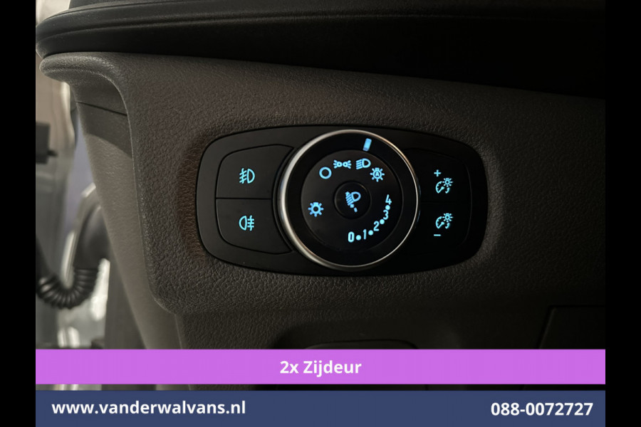 Ford Transit Custom 2.0 TDCI 130pk L1H1 Euro6 Airco | 2x zijdeur | Camera | Apple Carplay | LED | 2500kg Trekhaak Android Auto, Cruisecontrol, Verwarmde voorruit, Parkeersensoren, Bijrijdersbank