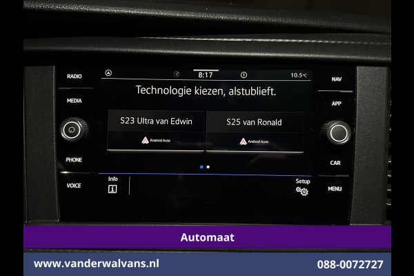 Volkswagen Transporter 2.0 TDI 150pk Automaat L1H1 Inrichting Euro6 Airco | Navigatie | Android Auto | Cruisecontrol | Parkeersensoren, Achterklep