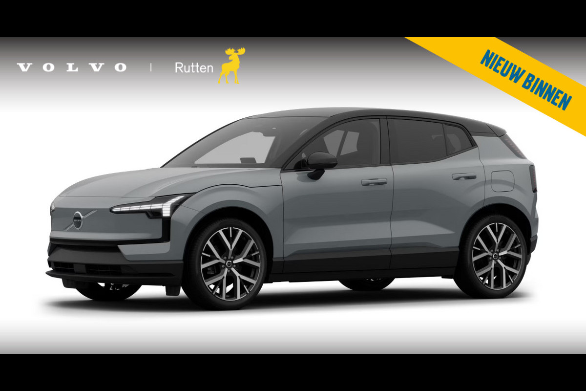 Volvo EX30 272PK Automaat Single Ext. Range Plus Europa / Elektrische stoelen / Adaptieve cruise control / BLIS / Parkeersensoren met camera / Elektrische achterklep / 20" velgen / Google infotainment / Keyless entry