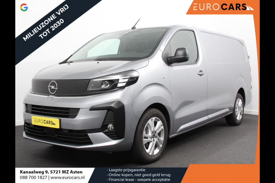 Opel Vivaro 2.0 BlueHDi 180 S&S L3 Automaat Apple Carplay /  Android Auto Parkeersensoren V+A Trekhaak Camera Navigatie Cruise Control LED koplampen houten afwerking laadruimte