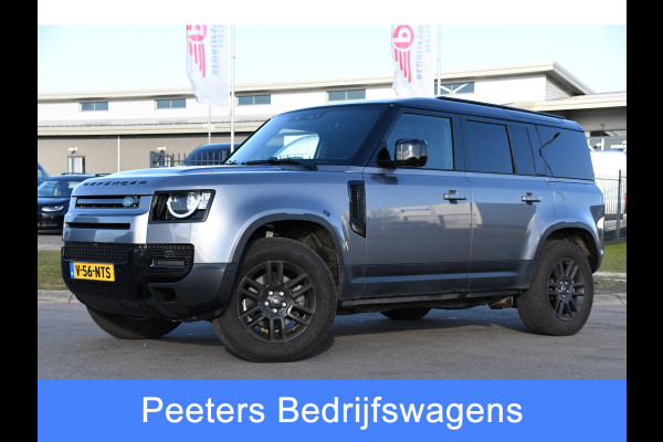 Land Rover Defender Hard Top 3.0 D250 110 MHEV S 360 Camera, Carplay, Automaat, Cruise, Grijs kenteken, 249pk, Leder, LED, Stuurverwarming, BOM VOL!