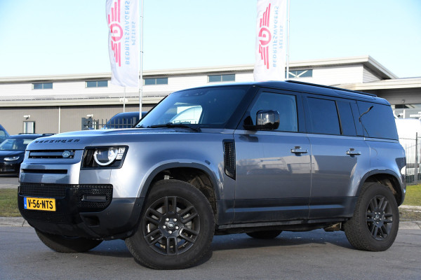 Land Rover Defender Hard Top 3.0 D250 110 MHEV S 360 Camera, Carplay, Automaat, Cruise, Grijs kenteken, 249pk, Leder, LED, Stuurverwarming, BOM VOL!