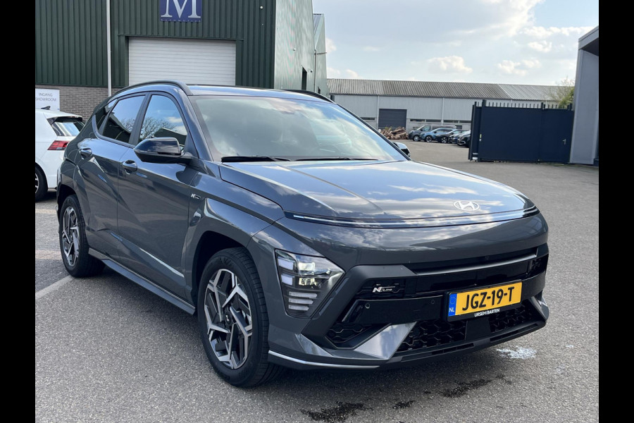 Hyundai Kona 1.6 GDI HEV N Line 1.518km! 12/2025! | ORIG. NL. NAP| ADAPTIEVE CRUISE CONTROL | SOH 100%! | BOSE AUDIO INSTALATIE | 360° CAMERA | 5 JAAR FABRIEKSGARANTIE| STOELVERWARMING + VENTILATIE|