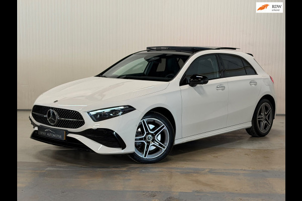 Mercedes-Benz A-Klasse 250 e Star Edition AMG Line Plus | PANO | HUD | 360 CAMERA | TREKHAAK | VOL OPTIES!