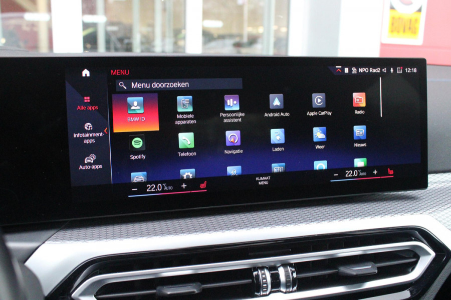 BMW 3-serie 330e 292PK xDRIVE | PANORAMISCH SCHUIF/KANTEL DAK | M-SPORT PRO-PAKKET | M-SPORT REMMEN UITGEVOERD IN DONKERBLAUW MET M LOGO | BMW LIVE COCKPIT PROFESSIONAL | CURVED DISPLAY |DRIVING ASSISTANT INCL. HEAD-UP DISPLAY | PARKING ASSIST INCL. ACHTERUITRIJCAMERA | ADAPTIEVE LED KOPLAMPEN |SHADOW LINE | M-SPORTSTOELEN VOOR | LEDER VERNASCA MET CONTRAST STIKSELS M-SPORT | STOEL VERWARMING | DRAADLOZE APPLE CARPLAY | ELEKTRISCH VERSTELBARE STOELEN MET GEHEUGEN FUNCTIE | HEAD UP DISPLAY | DRAADLOZE TELEFOONLADER | DODEHOEK BEWAKING | COMFORT PACK INCL. ELEKTRISCHE ACHTERKLEP | A