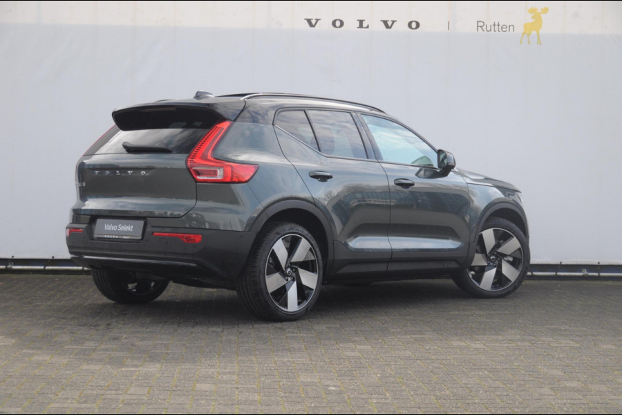 Volvo EX40 252PK Auotmaat Single Motor Extended Range Plus Panoramadak / Apple Carplay / Android Auto / Harman kardon audio / Adaptive cruise control / Pilot assist / Lichtmetalen velgen /