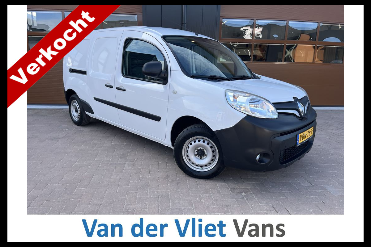 Renault Kangoo 1.5 dCi E6 Maxi Comfort BPM Vrij! Lease €134 p/m, Airco, PDC, 2x Schuifdeur, Volledig onderhoudshistorie aanwezig