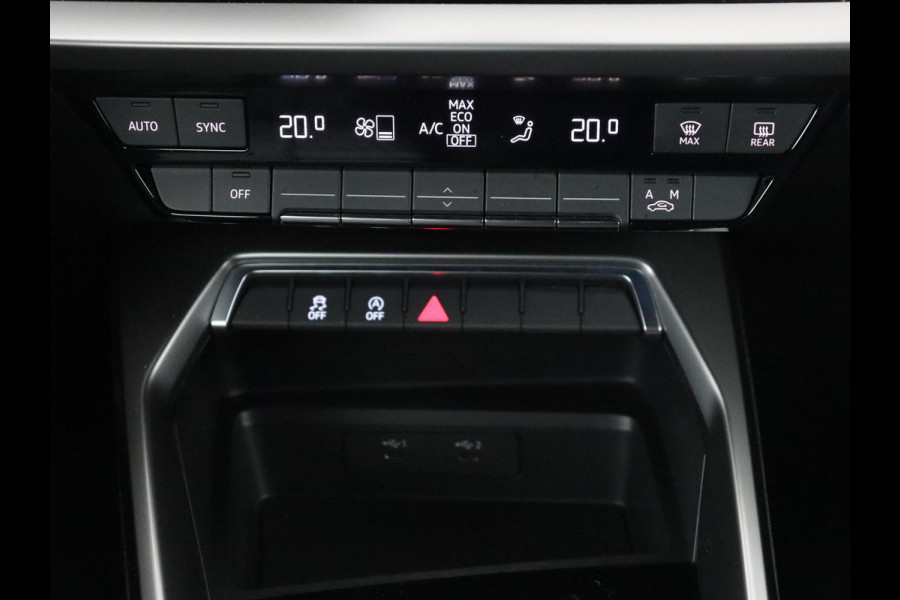 Audi A3 35 TFSI Advanced edition | Sportstoelen | Virtual Cockpit | Carplay | Navigatie | Full LED | Parkeerhulp | Climate control | Cruise control | Bluetooth | DAB