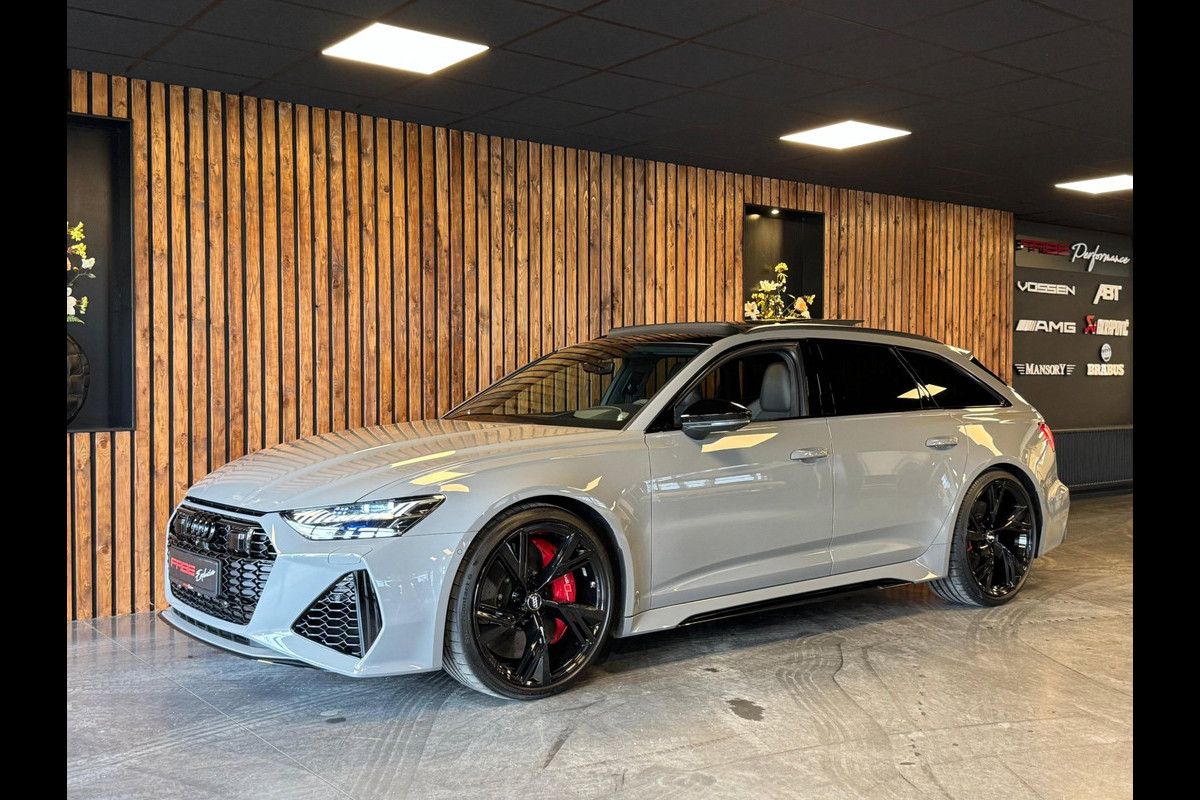 Audi A6 Avant RS6 TFSI quattro / Keramisch / Softclose / B&O Advanced / Pano / HUD / Stuur verwaming