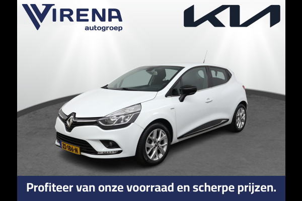 Renault Clio 0.9 TCe Limited Airco - Apple Carplay/Android Auto - Cruise Control - Keyless Entry - Navigatie - Virena Verzekerheids €895,-