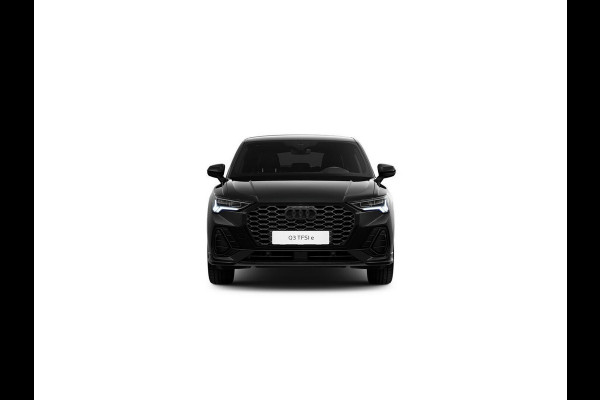 Audi Q3 Sportback 45 TFSI e S Edition 245pk | Navigatie | Lederen bekleding | Elektrisch verstelbare voorstoelen | 360° Camera | Adaptief demping systeem | S line interieur