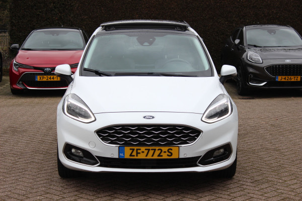 Ford Fiesta 1.0 EcoBoost Vignale Panoramadak / Camera / Leder / 18'' / Navigatie / B&O / Dodehoek / DAB / Stuur+Stoelverwarming / ACC