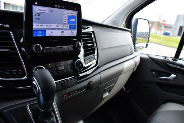 Ford Transit Custom 2.0 TDCI L1H1 Sport Edition Camera, Cruise, Carplay, 130pk, Sensoren, Trekhaak, Leder, LED, 2 x Schuifdeur, Stoelverwarming, Uniek!