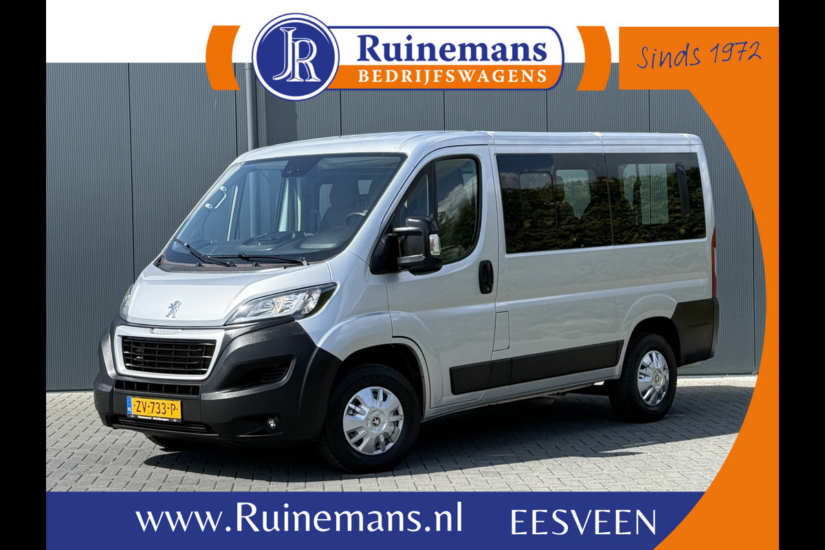 Peugeot Boxer 2.2 BlueHDI 141 PK / EURO 6 / L1H1 / 9 PERSOONS / AIRCO / CRUISE / PRIJS IS INCL !! / PERSONENBUS / BLUETOOTH