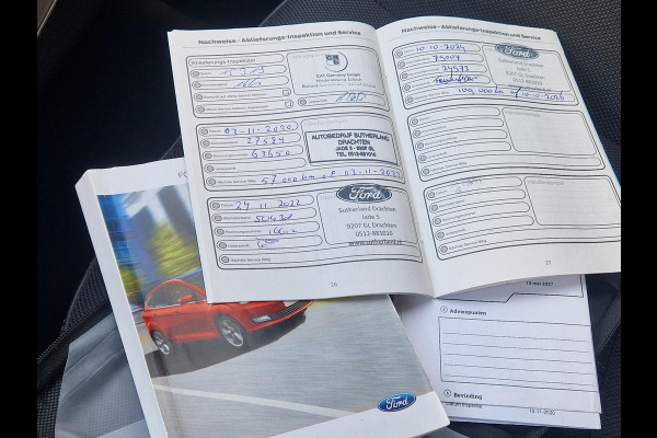 Ford C-MAX 1.0 Titanium Full Options! | Volledig dealer onderhouden | Trekhaak | Stoel stuur en voorruitverwarming | All weather banden | Parking Pack incl camera | Beide voorstoelen in hoogte verstelbaar | Bi xenon verl.