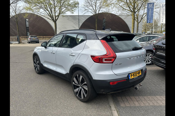 Volvo XC40 Recharge Plus SOH 93%| EERSTE EIG. ORIG. NL NAP| STOEL+ STUURVERWARMING| ELEK. TREKHAAK| ELEK. ACHTERKLEP| DODE HOEK SENSOR| DEALER ONDERHOUDEN | RIJKLAAR + 12 MND BOVAG GARANTIE |