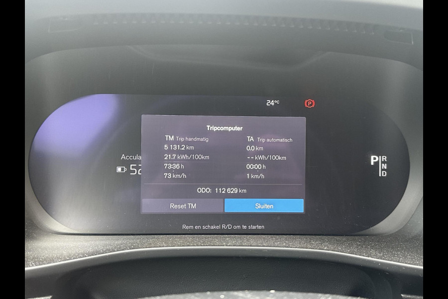 Volvo XC40 Recharge Plus SOH 93%| EERSTE EIG. ORIG. NL NAP| STOEL+ STUURVERWARMING| ELEK. TREKHAAK| ELEK. ACHTERKLEP| DODE HOEK SENSOR| DEALER ONDERHOUDEN | RIJKLAAR + 12 MND BOVAG GARANTIE |