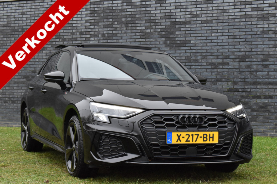 Audi A3 Sportback 45 TFSI e S-edition Competition PANODAK B&O MATRIX VIRTUAL COCKPIT VOL! 60 km acciradius elektrisch