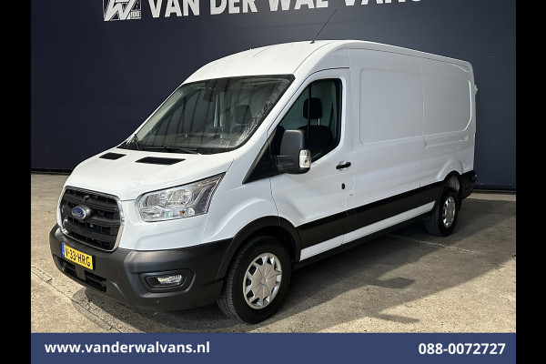 Ford Transit 2.0 TDCI 131pk L3H2 Euro6 Airco | Camera | Navigatie | Apple Carplay | LED | Cruisecontrol Parkeersensoren, Stoelverwarming, Verwarmde voorruit, Bijrijdersbank, 2500kg trekvermogen