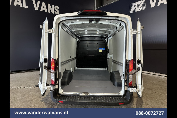 Ford Transit 2.0 TDCI 131pk L3H2 Euro6 Airco | Camera | Navigatie | Apple Carplay | LED | Cruisecontrol Parkeersensoren, Stoelverwarming, Verwarmde voorruit, Bijrijdersbank, 2500kg trekvermogen