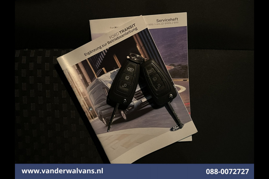 Ford Transit 2.0 TDCI 131pk L3H2 Euro6 Airco | Camera | Navigatie | Apple Carplay | LED | Cruisecontrol Parkeersensoren, Stoelverwarming, Verwarmde voorruit, Bijrijdersbank, 2500kg trekvermogen