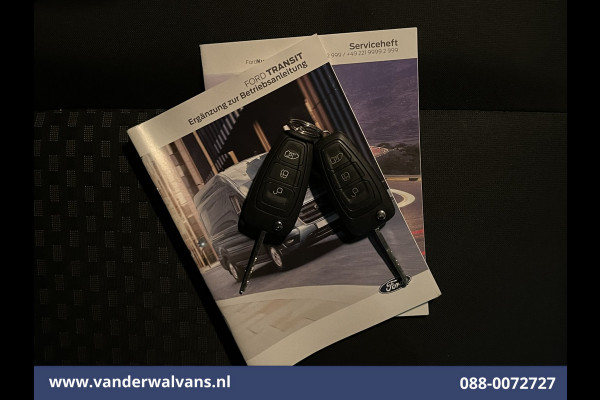 Ford Transit 2.0 TDCI 131pk L3H2 Euro6 Airco | Camera | Navigatie | Apple Carplay | LED | Cruisecontrol Parkeersensoren, Stoelverwarming, Verwarmde voorruit, Bijrijdersbank, 2500kg trekvermogen