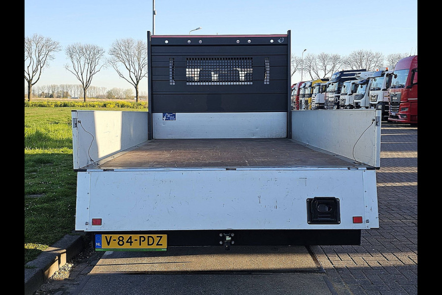 Mercedes-Benz Sprinter 315 L3 RWD Dubbele Cabine Airco Open-Laabak 3.5T-Trekhaak Euro6 150Pk!