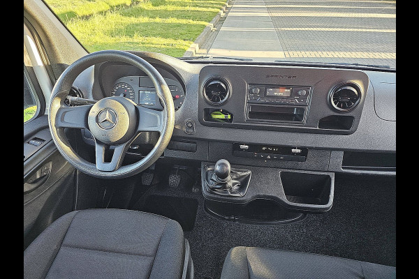Mercedes-Benz Sprinter 315 L3 RWD Dubbele Cabine Airco Open-Laabak 3.5T-Trekhaak Euro6 150Pk!