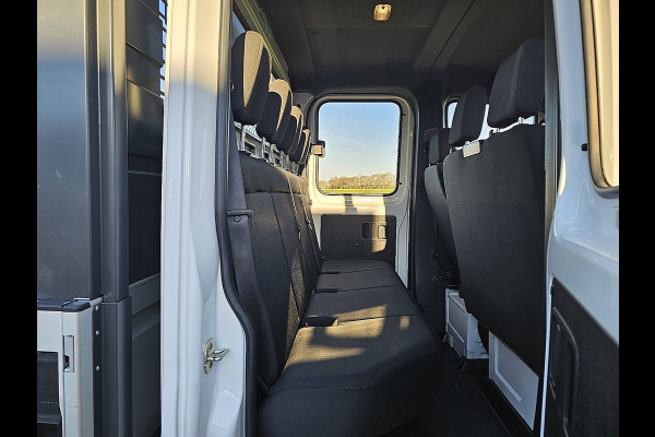 Mercedes-Benz Sprinter 315 L3 RWD Dubbele Cabine Airco Open-Laabak 3.5T-Trekhaak Euro6 150Pk!