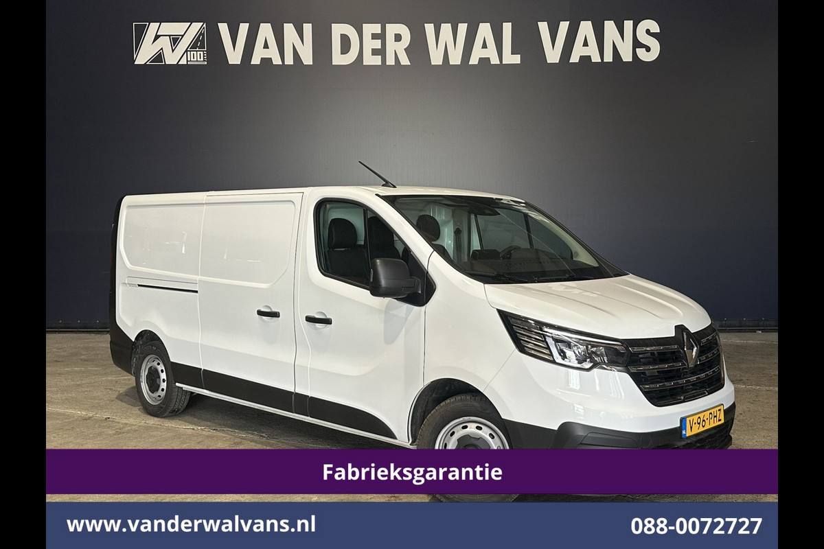 Renault Trafic 2.0 BluedCi 130pk L2H1 Fabrieksgarantie Euro6 Airco | Navigatie | LED | Cruisecontrol Parkeersensoren, Bijrijdersbank